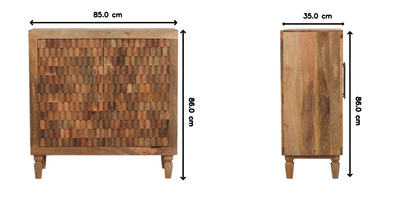 Cadiz Carved Block Cabinet