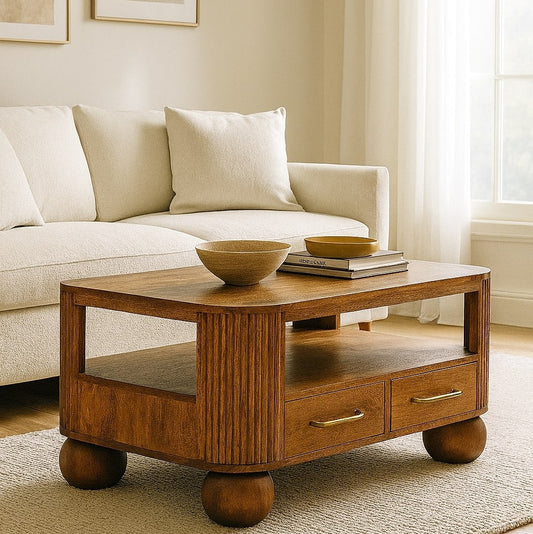 Briarwood Fluted Coffee Table