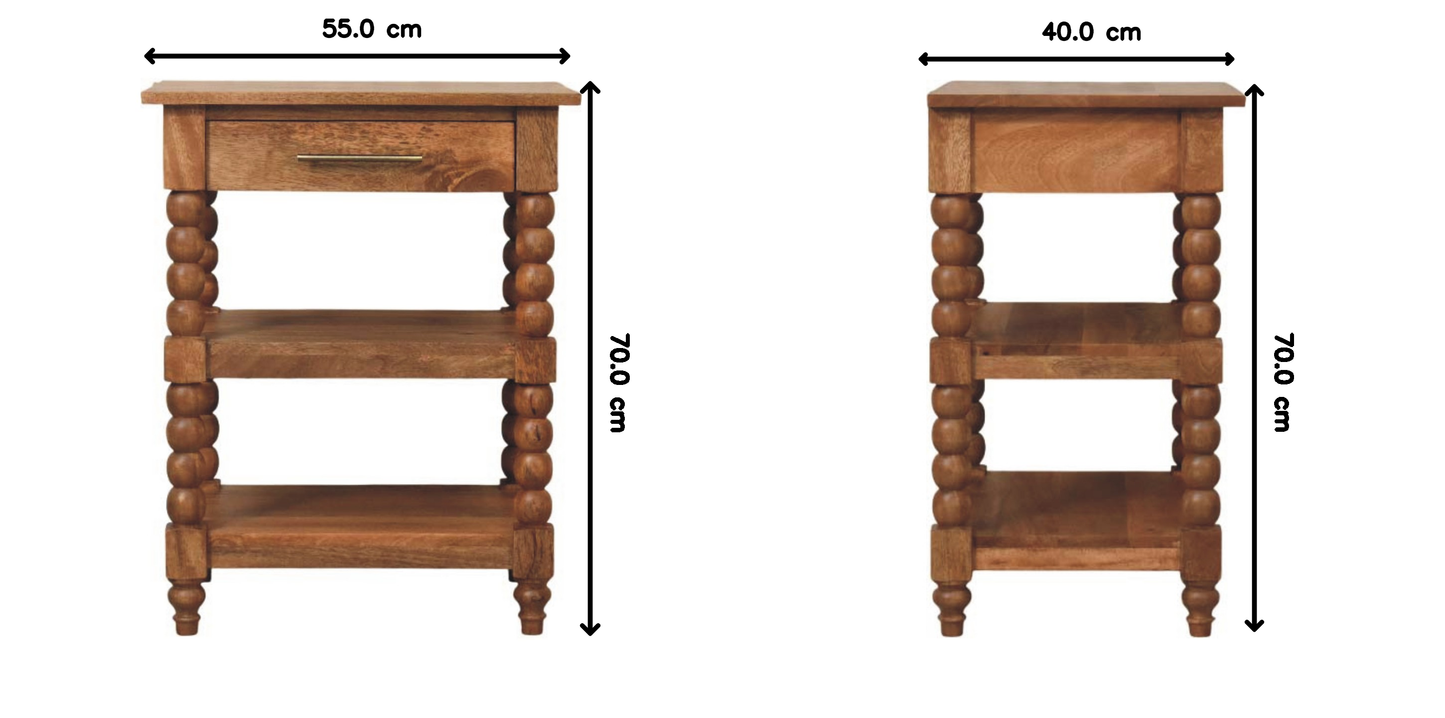 Spindle Side Table